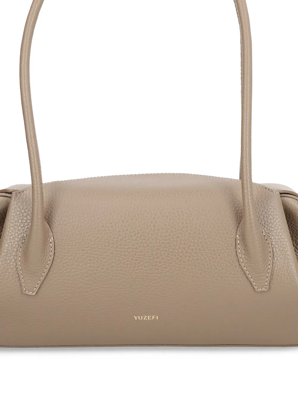 Yuzefi Oyster gathered shoulder bag - Beige