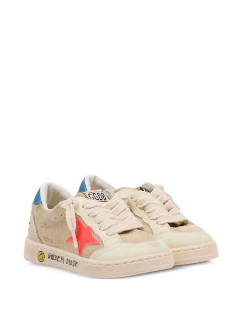 Golden Goose Kids star-detail lace-up sneakers