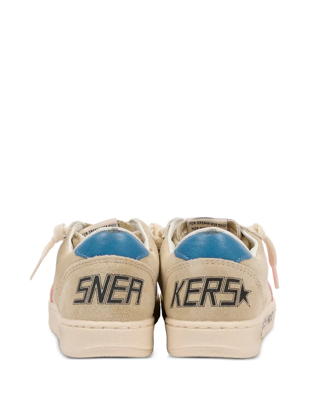 Golden Goose Kids Sneakers met sterdetail Beige