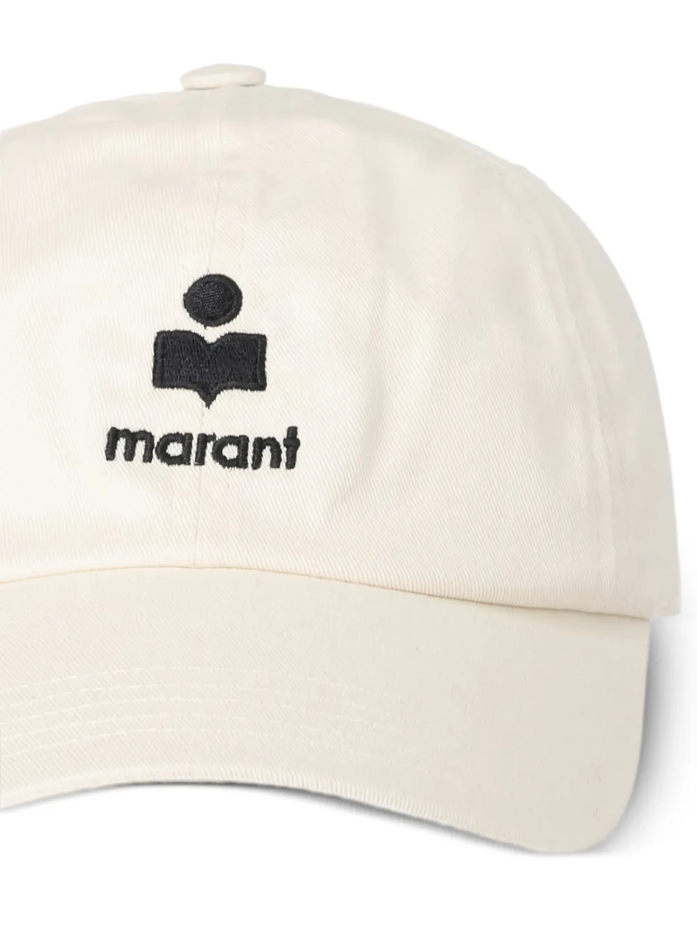 MARANT logo baseball cap - Beige