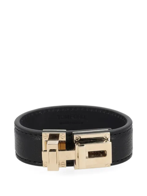 TOM FORD turnlock leather bracelet