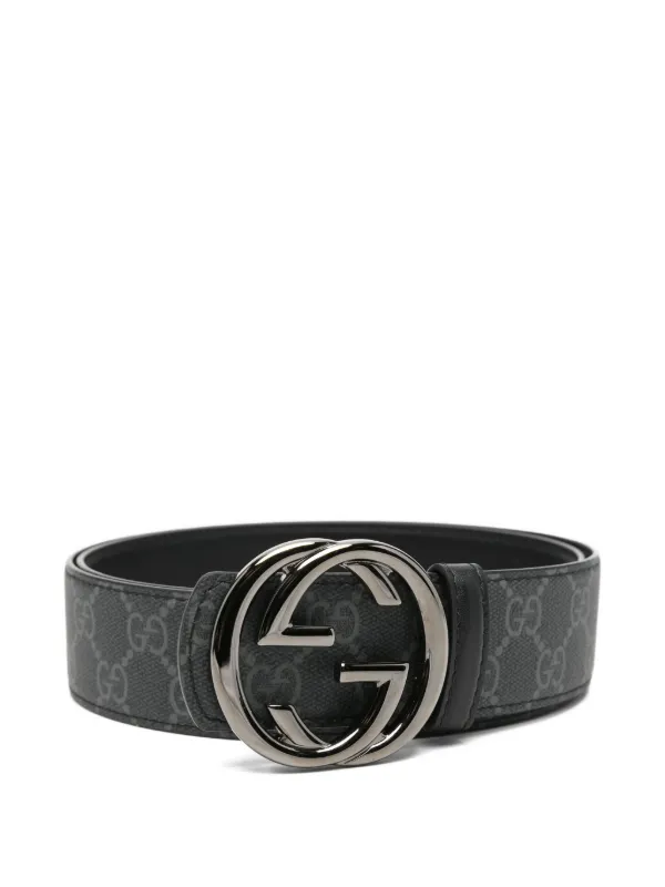 グッチ ベルト GUCCI Gバックル GGスプリームキャンバス メンズ GUCCI