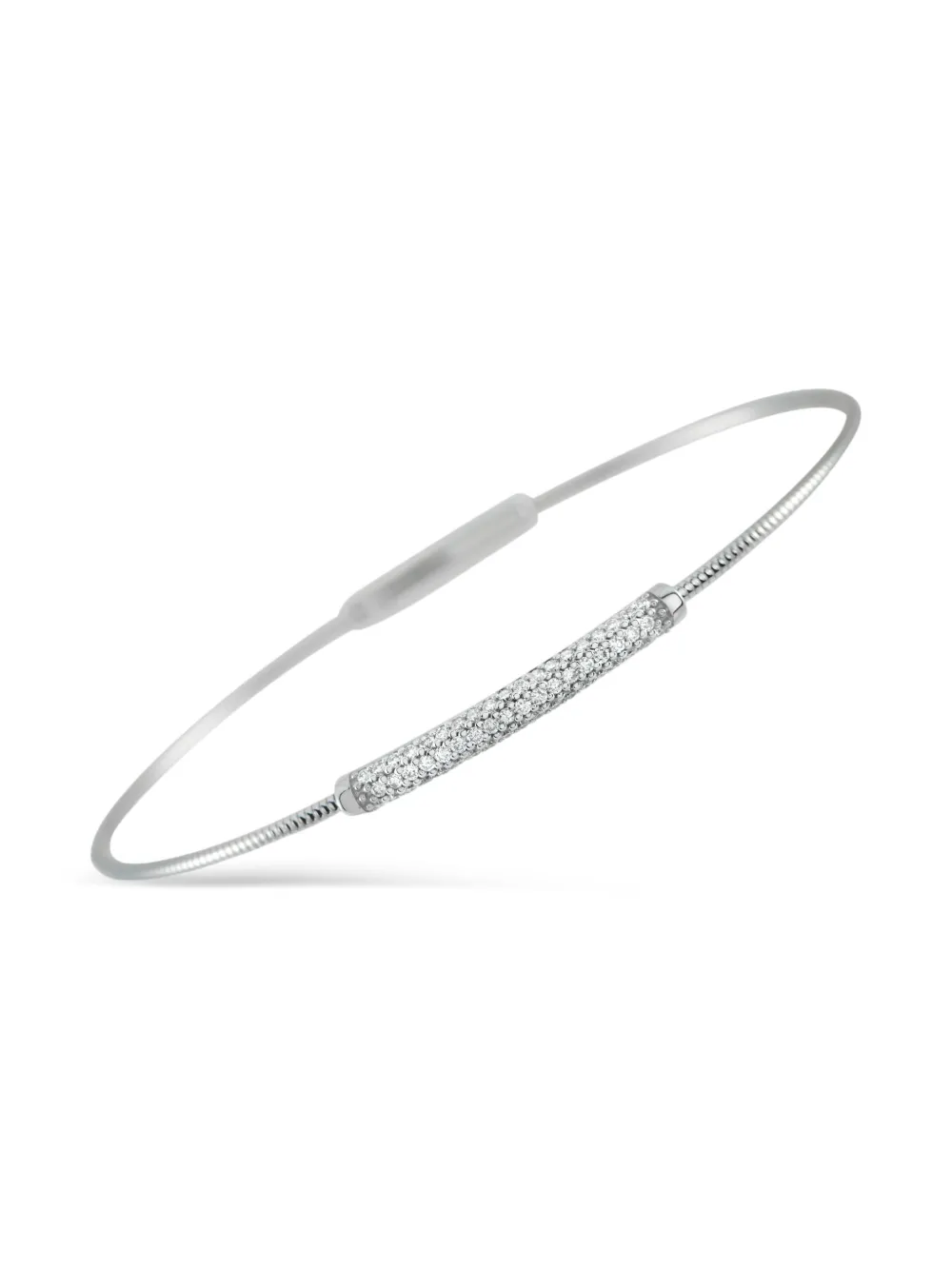 LB Exclusive diamond snake-chain bracelet - Argento