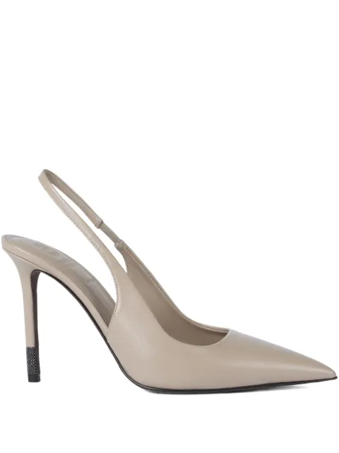 Brunello Cucinelli pointed slingback pumps