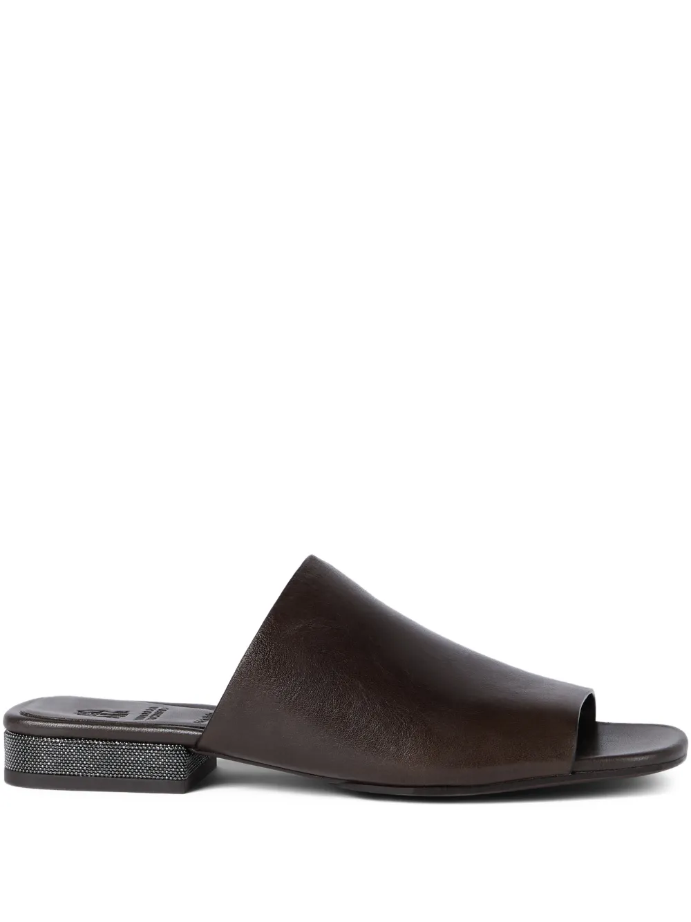 Brunello Cucinelli monili-detail sandals - Marrone