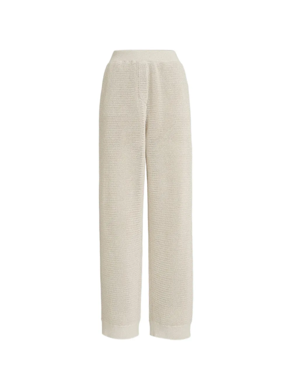 Brunello Cucinelli elastic-waistband trousers - Nude