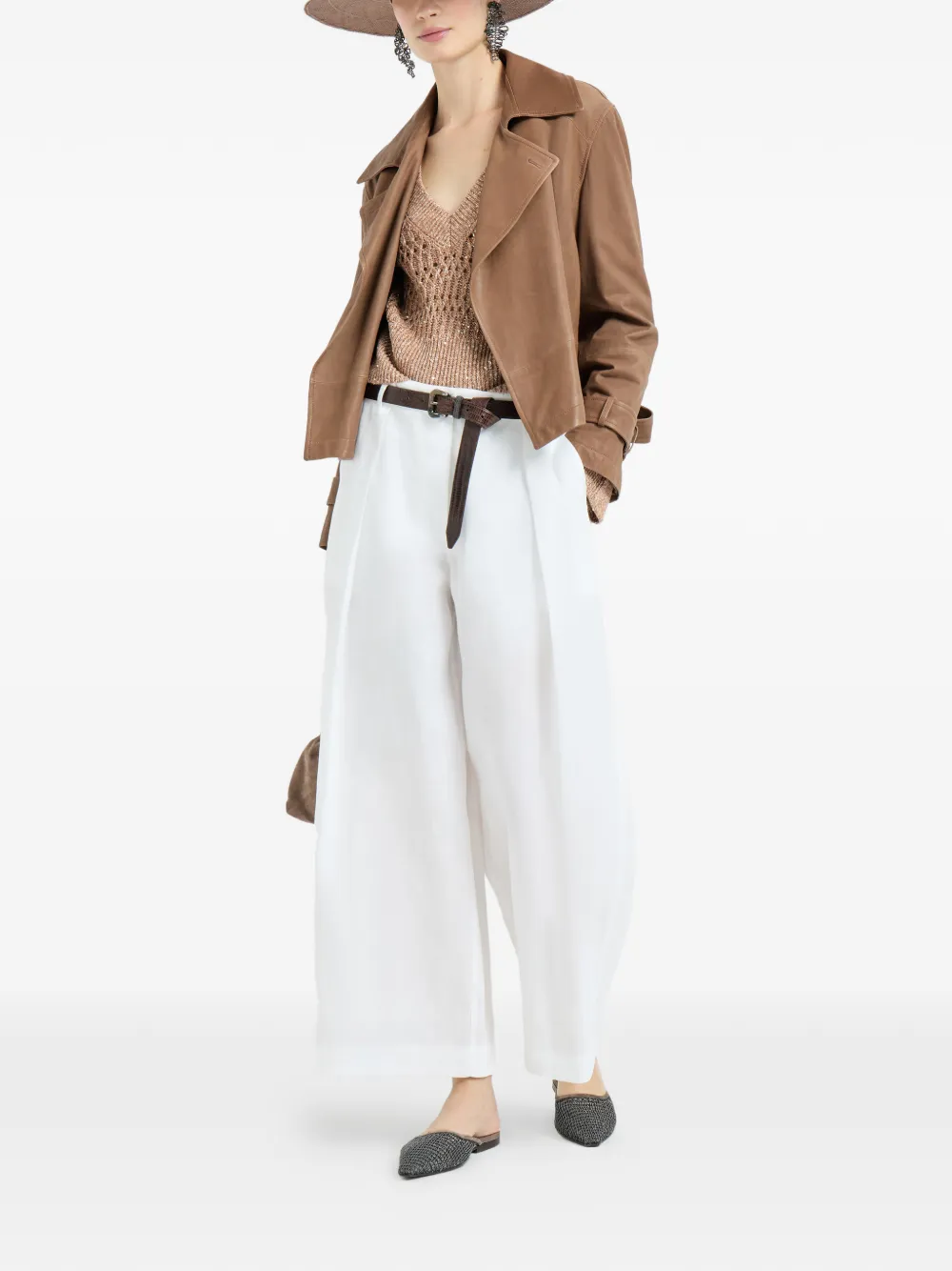 Brunello Cucinelli suéter con cuello en V | Suéteres | Image 2