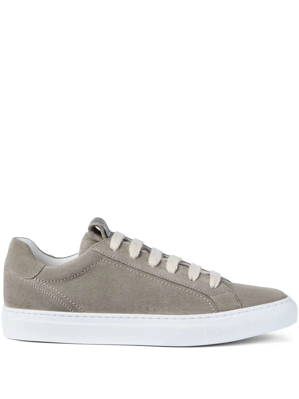Brunello Cucinelli suede sneakers | Green | Image 1