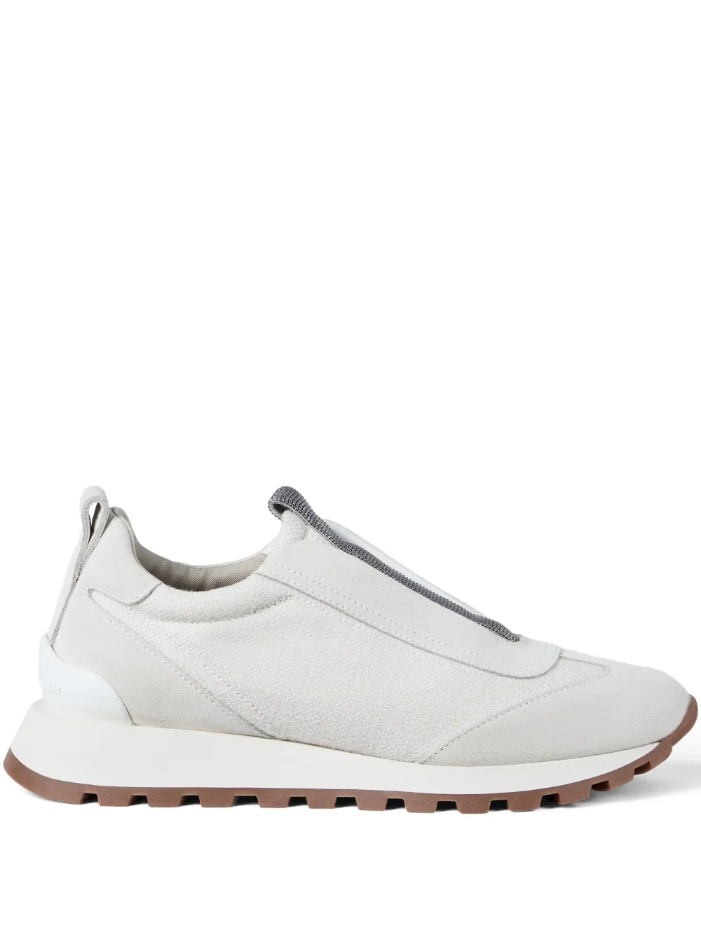Brunello Cucinelli canvas sneakers | Neutrals | Image 1