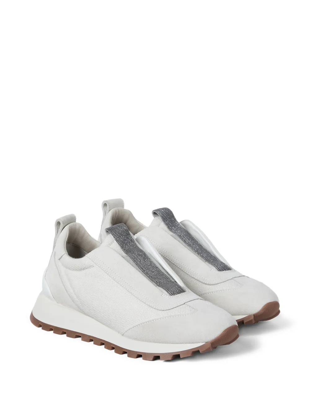 Brunello Cucinelli canvas sneakers | Slip-Ons | Image 2