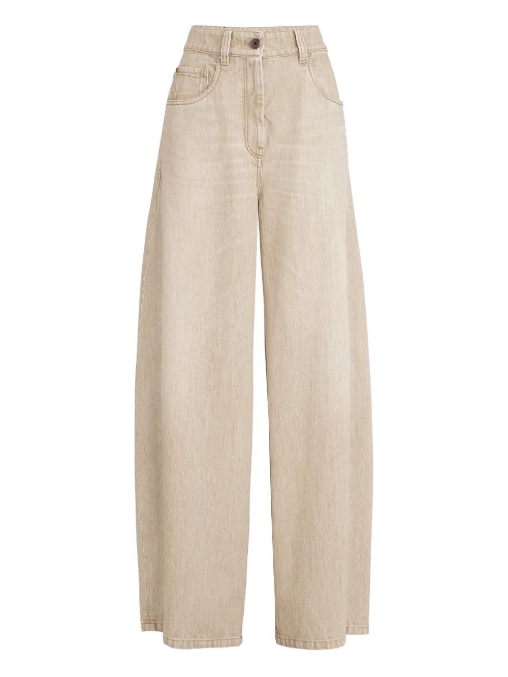 Brunello Cucinelli five-pocket jeans - Toni neutri