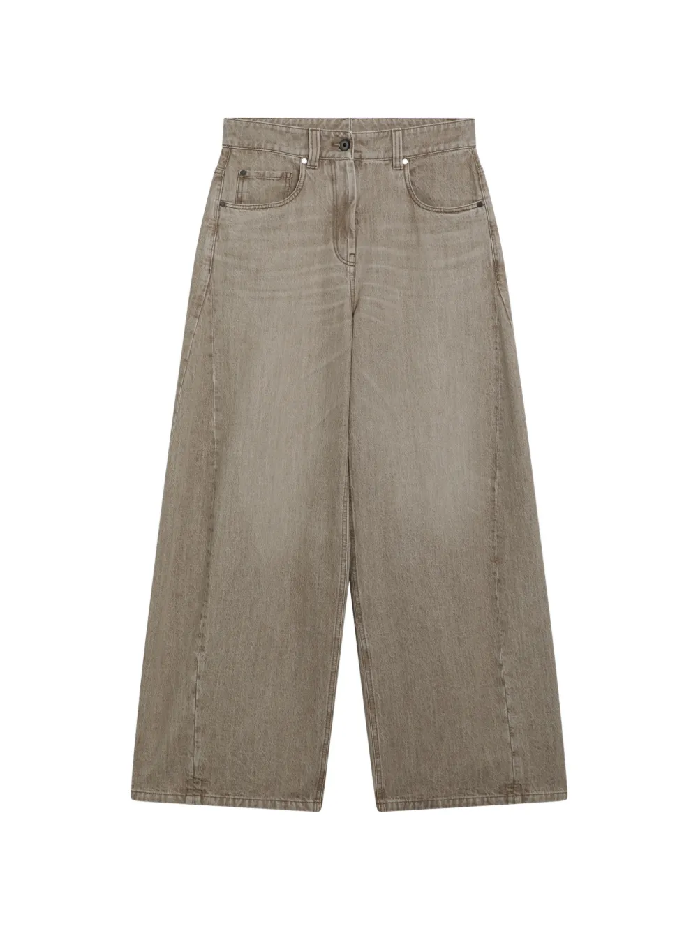 Brunello Cucinelli five-pocket jeans - Nude