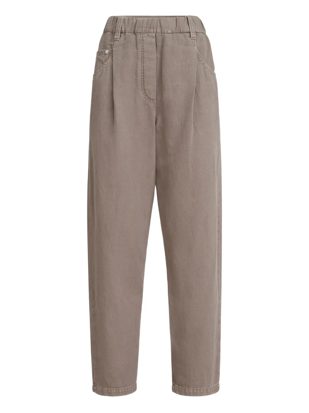 Brunello Cucinelli five-pocket trousers - Marrone