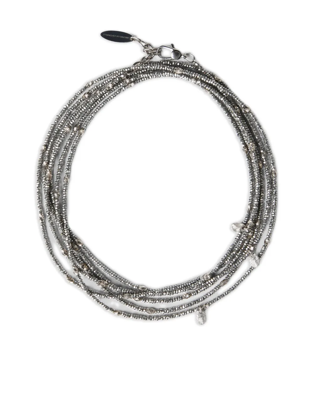 Brunello Cucinelli sterling silver wrap bracelet - Argento