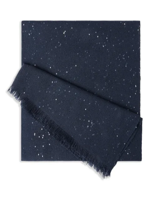 Brunello Cucinelli mascada con flecos