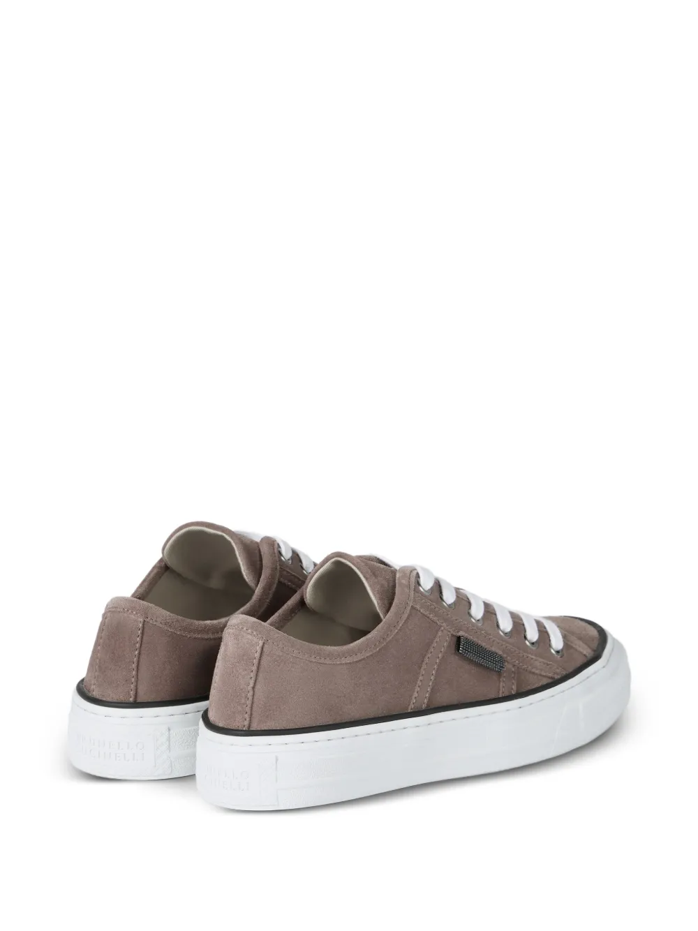  Brunello Cucinelli Suede Sneakers - Brown 