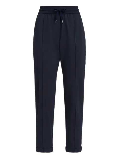 Brunello Cucinelli drawstring-fastening trousers