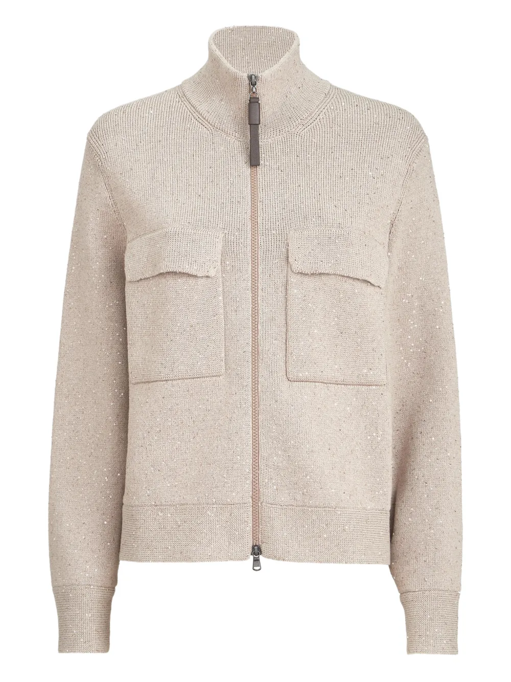 Brunello Cucinelli sequin-embellished cardigan | neutro | Image 1
