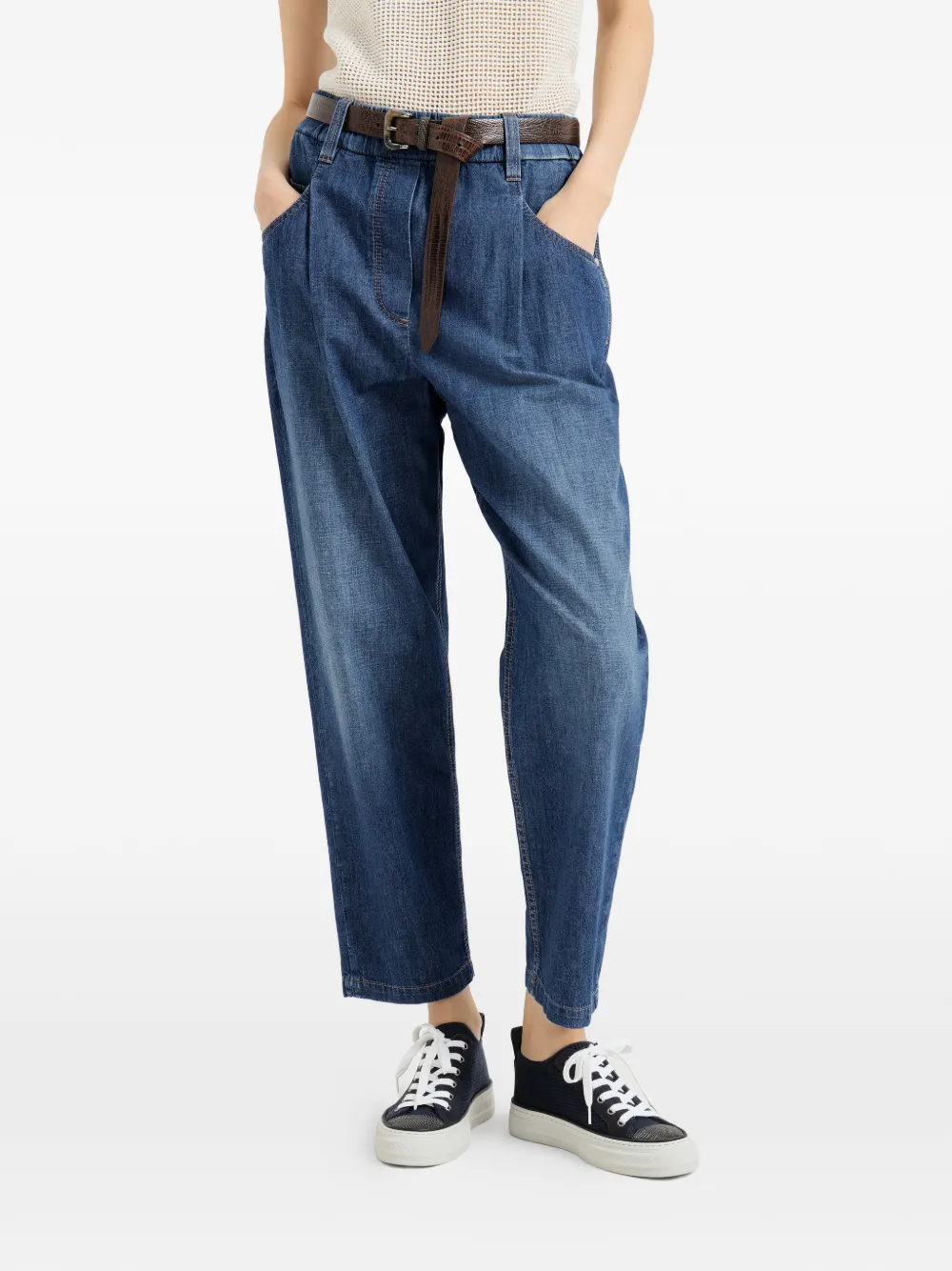  Brunello Cucinelli Five-pocket Jeans - Blue 