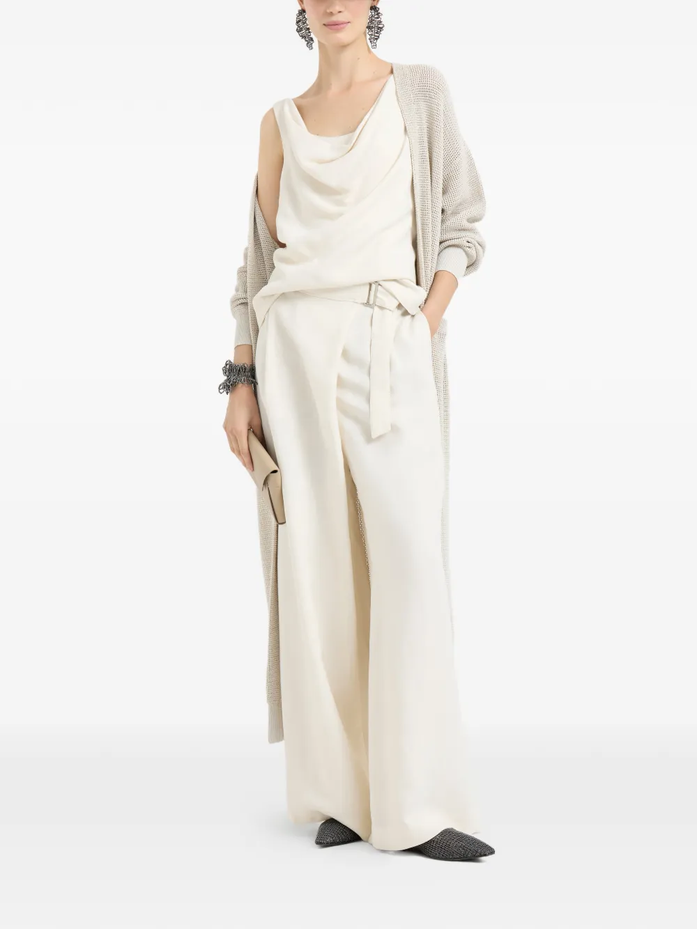 Brunello Cucinelli Klassischer Mantel | Einreiher | Image 2