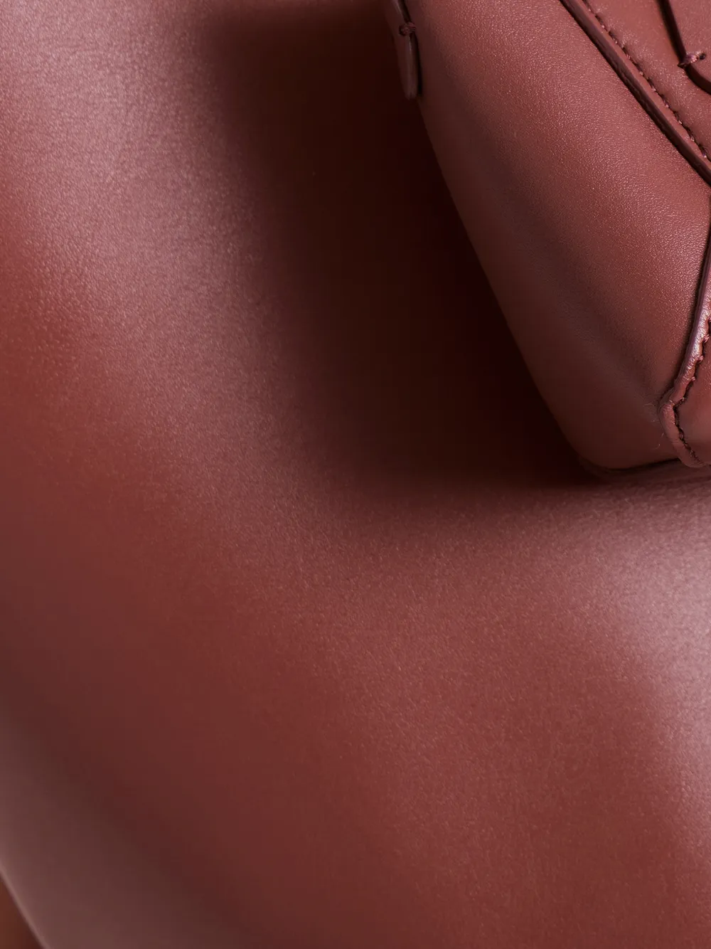 Brunello Cucinelli Precious Chain Duo Micro Bag In Red