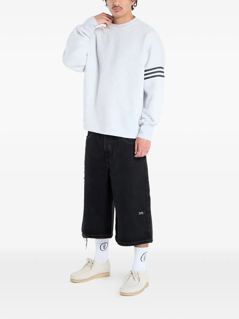 Adidas Neuclassics oversized sweatshirt - Grijs