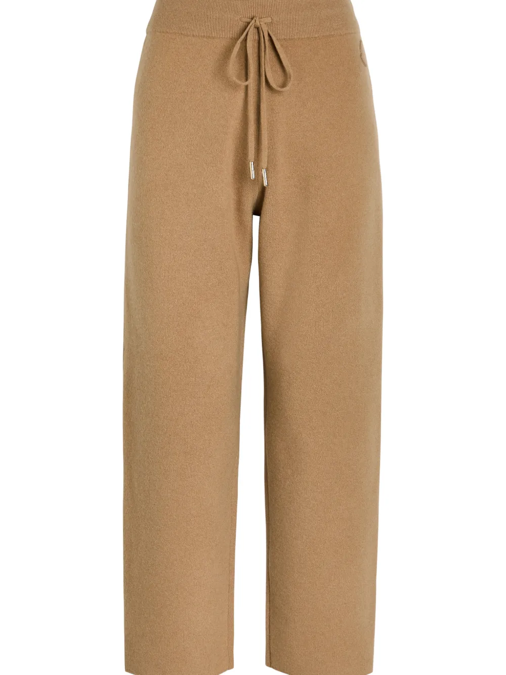 Moncler Drawstring Wool And Cashmere-blend Sweatpants - Neutrals 