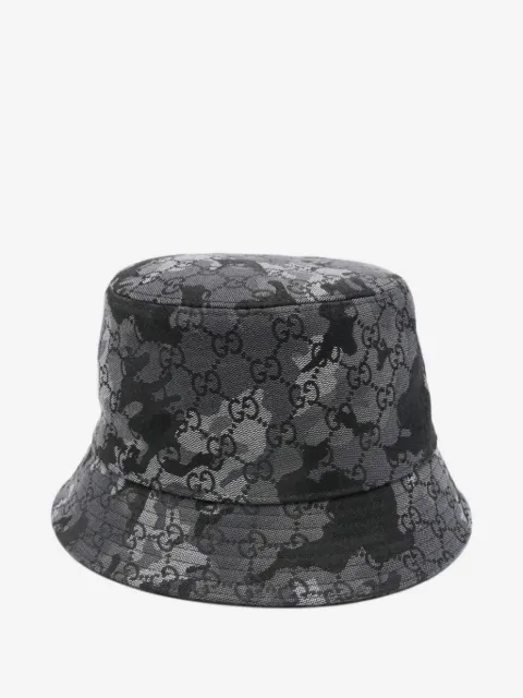 Gucci camouflage-pattern GG-motif bucket hat