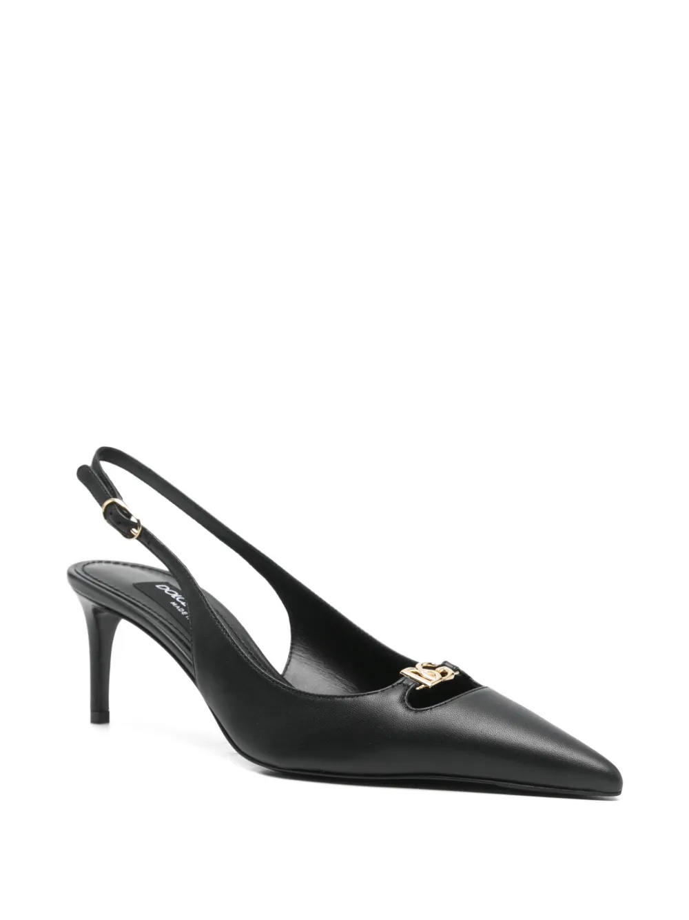 Dolce & Gabbana buckled heeled pumps Zwart