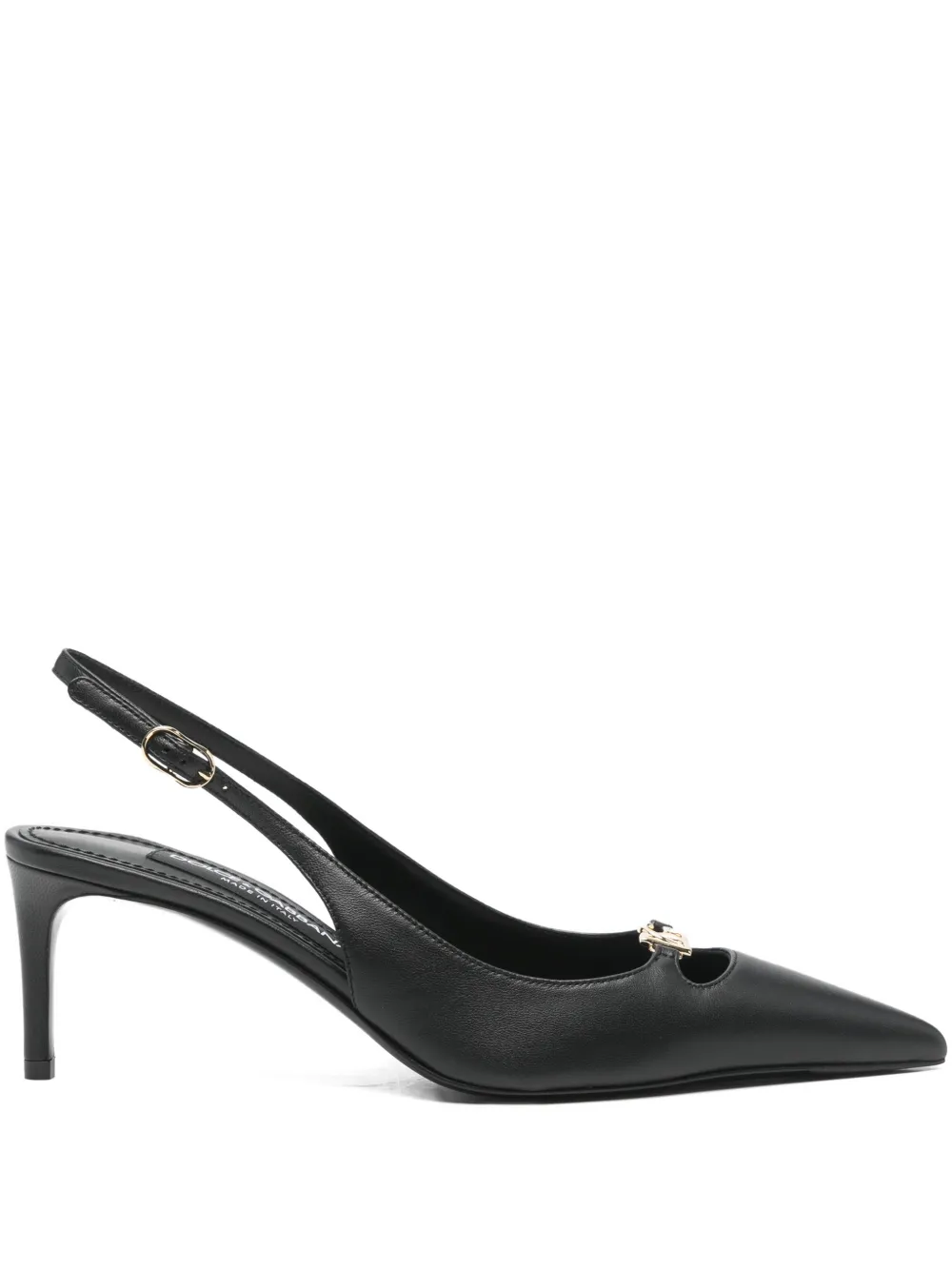 Dolce & Gabbana buckled heeled pumps Zwart