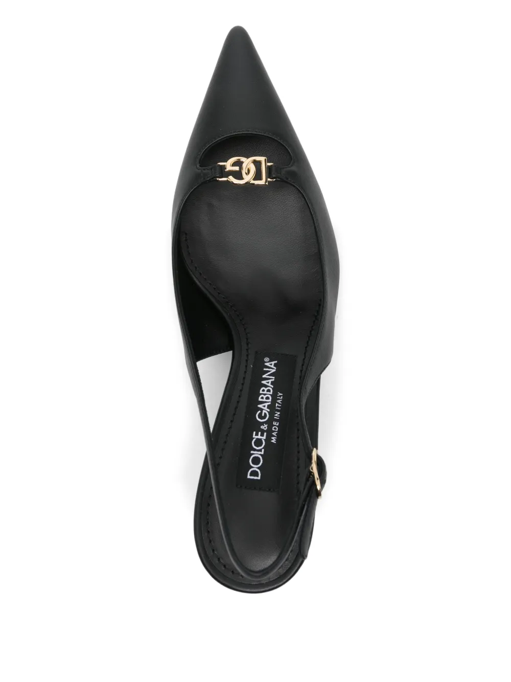 Dolce & Gabbana buckled heeled pumps Zwart