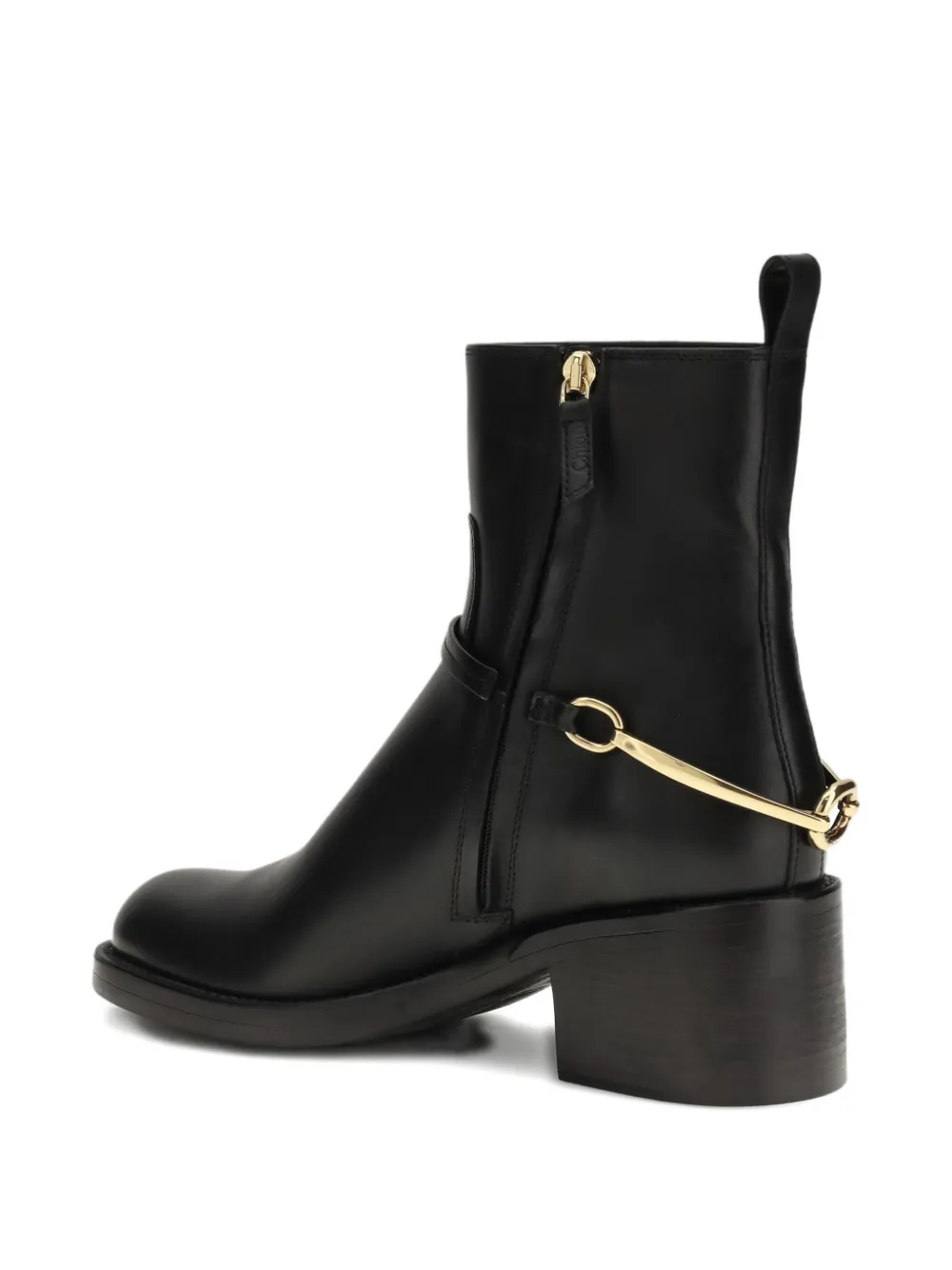 Chloé Dakota Round-toe Boots In Black
