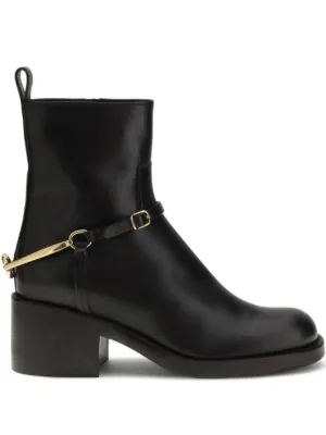 Gucci ホースビット アンクルブーツ | ブラック | FARFETCH JP