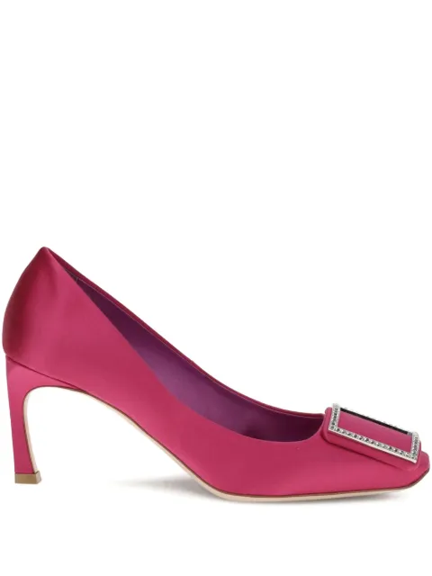 Roger Vivier Trompette embellished heeled pumps
