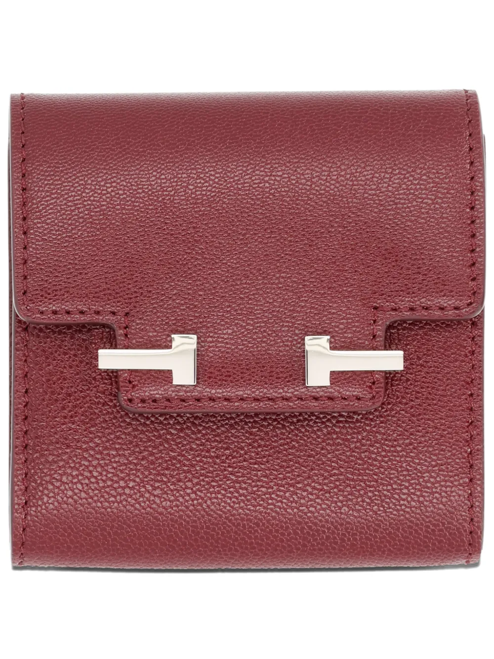TOM FORD T-bar leather wallet - Rood