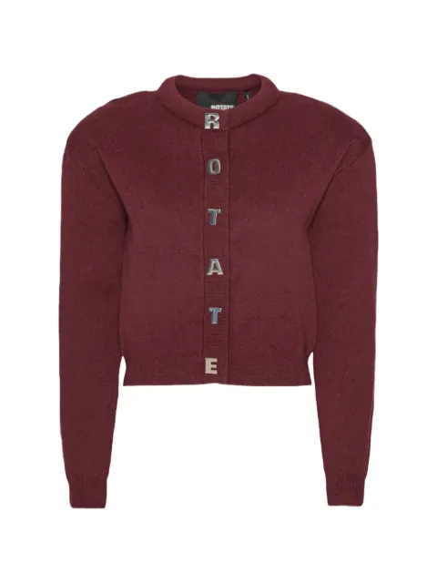 ROTATE BIRGER CHRISTENSEN logo-detail cardigan