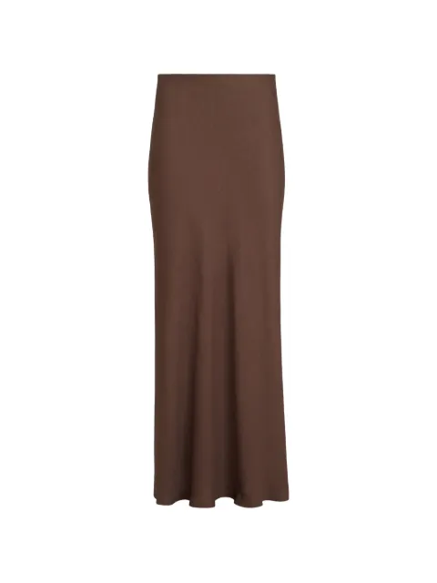 Brunello Cucinelli slit-detail maxi skirt