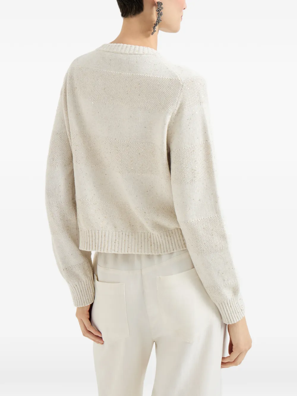 Brunello Cucinelli Vest met knopen Beige