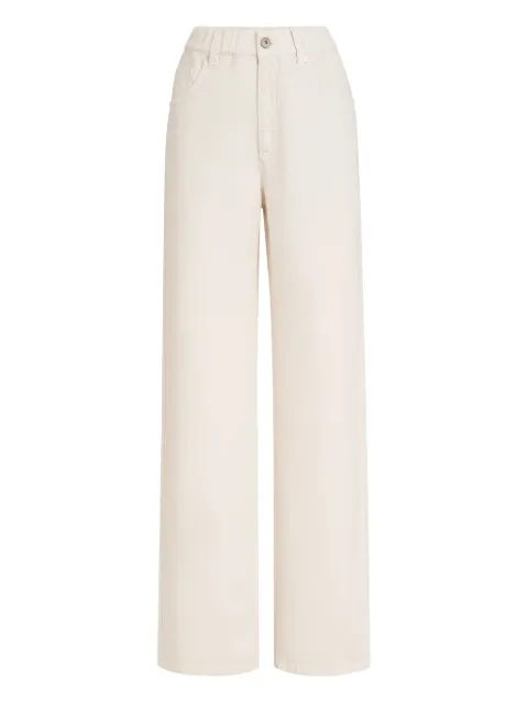 Brunello Cucinelli button-fastening trousers