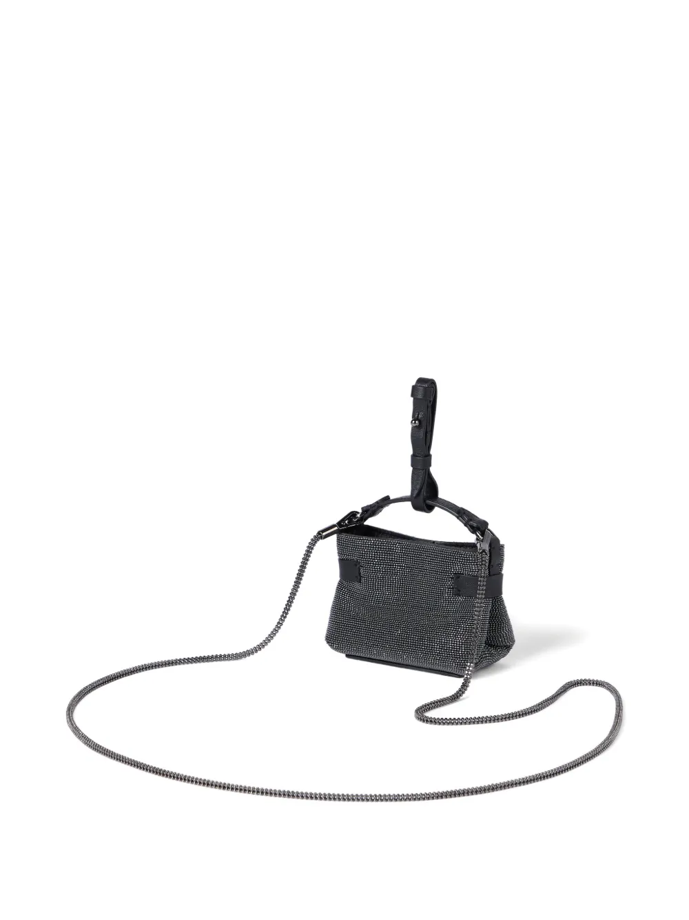  Brunello Cucinelli Top-handle Mini Bag - Black 