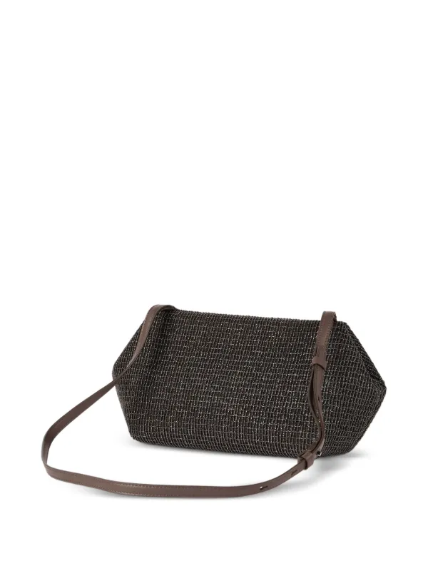 Y*a様 【美品】 ブルネロクチネリ ショルダーバッグ モニーレ ブラウン Brunello Cucinelli ショルダーバッグ | ブラウン | FARFETCH JP