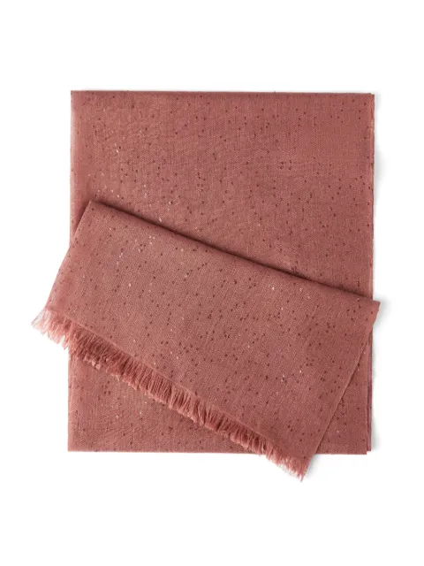 Brunello Cucinelli mascada con flecos