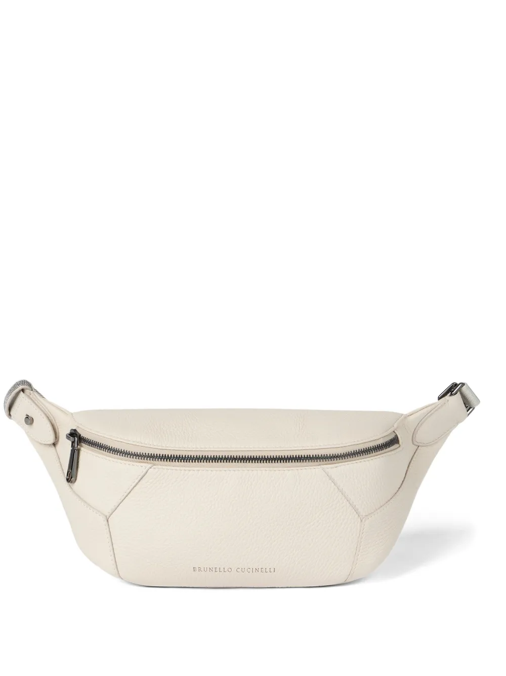 Brunello Cucinelli Duo leather belt bag - Toni neutri