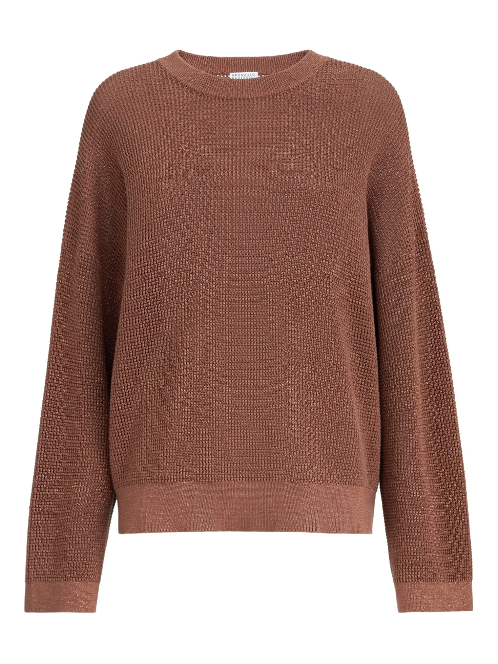 Brunello Cucinelli Maglione a maniche lunghe - Arancione