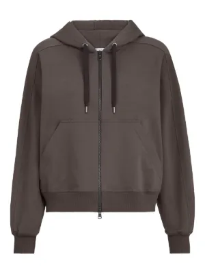 Brunello Cucinelli モニーレ ジップアップ パーカー | ブラウン