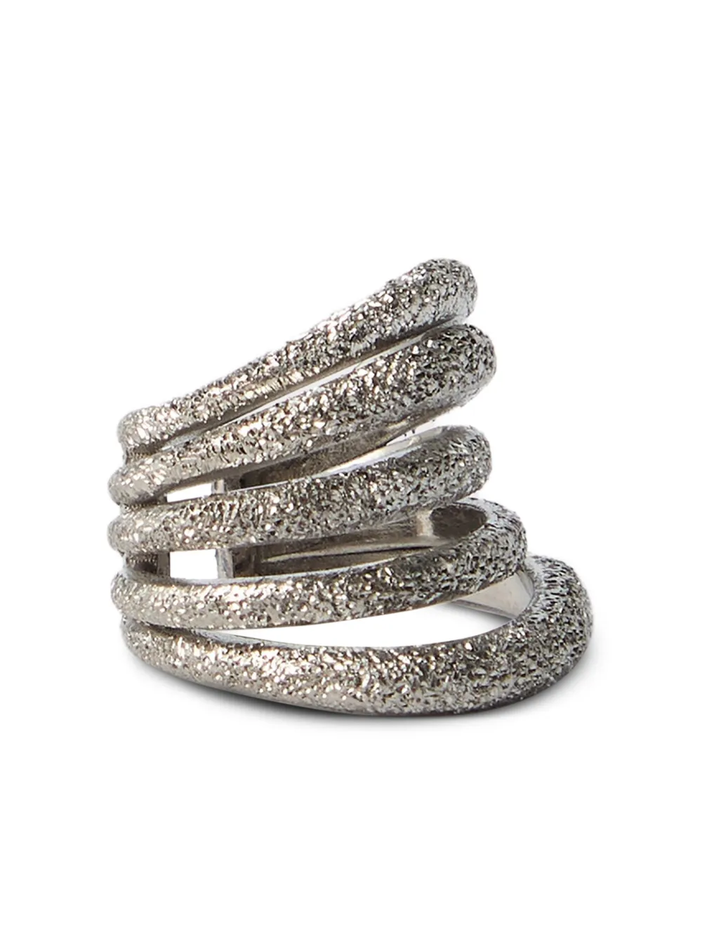 Brunello Cucinelli sterling silver ear cuff - Argento