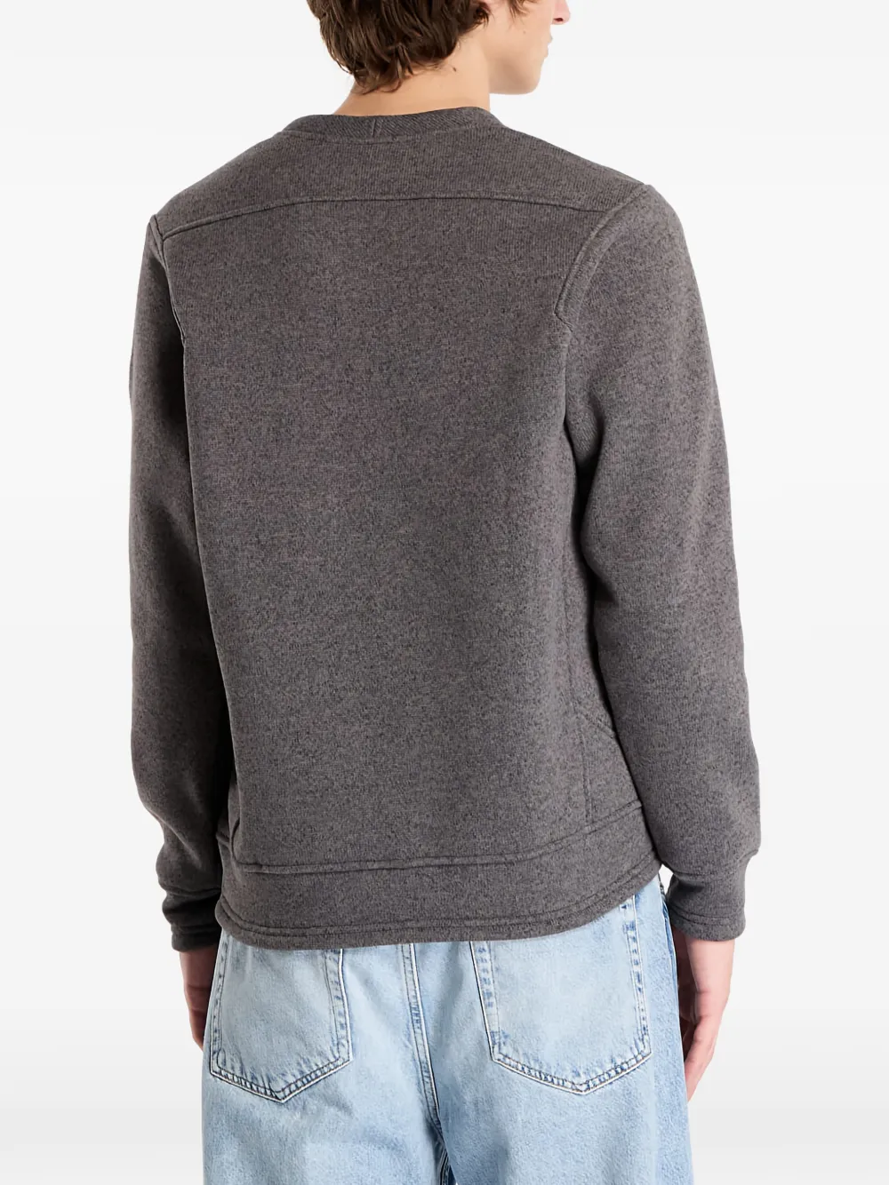  Poutnik By Tilak Chest-pockets Sweatshirt - Grey 