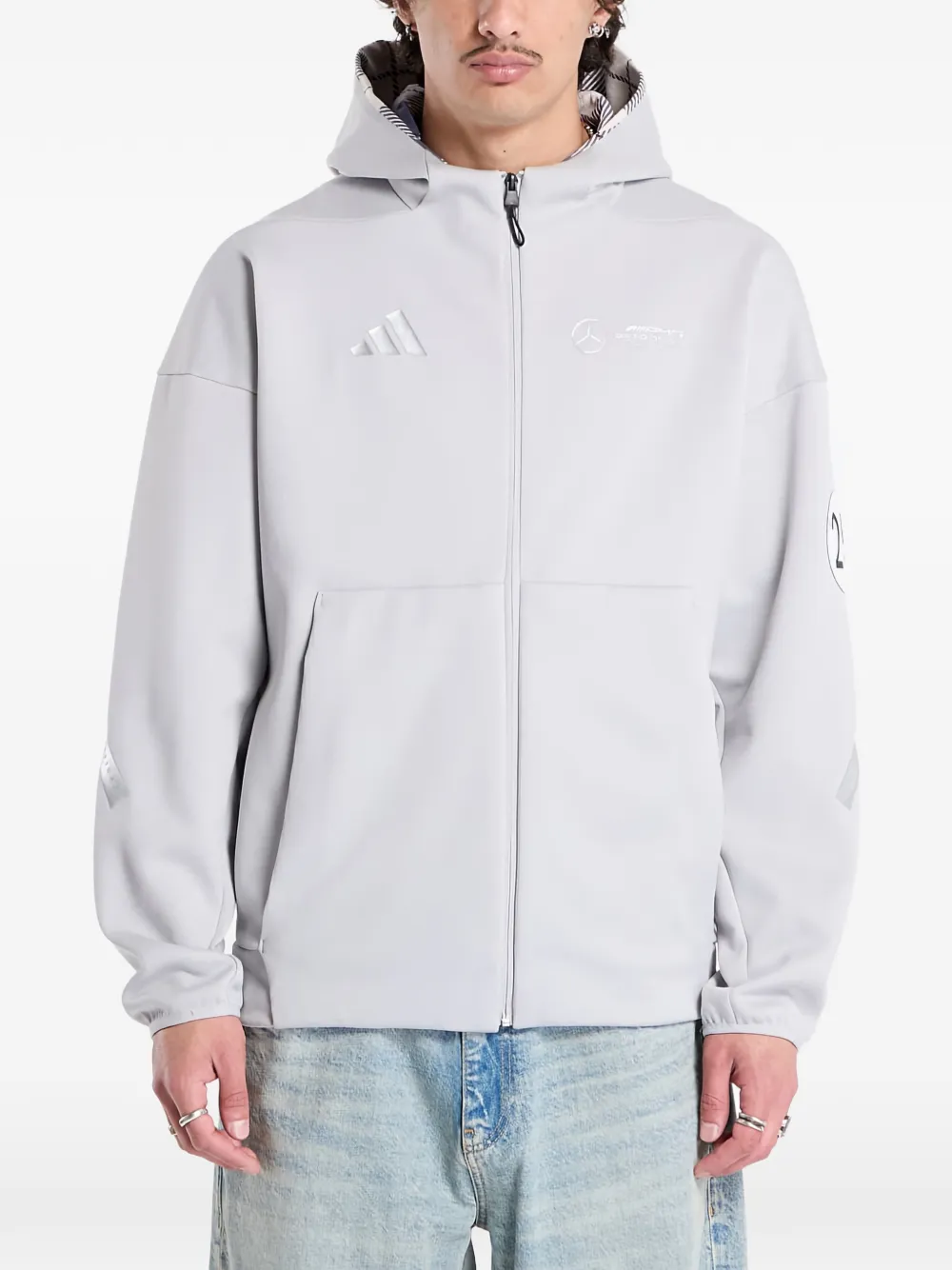 adidas x Mercedes-AMG Petronas Formula One Team hoodie - Grigio
