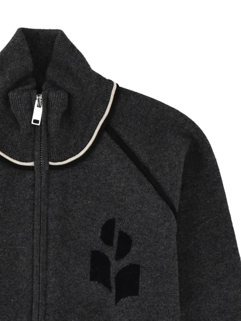  Marant étoile Zip-up Cardigan - Grey 