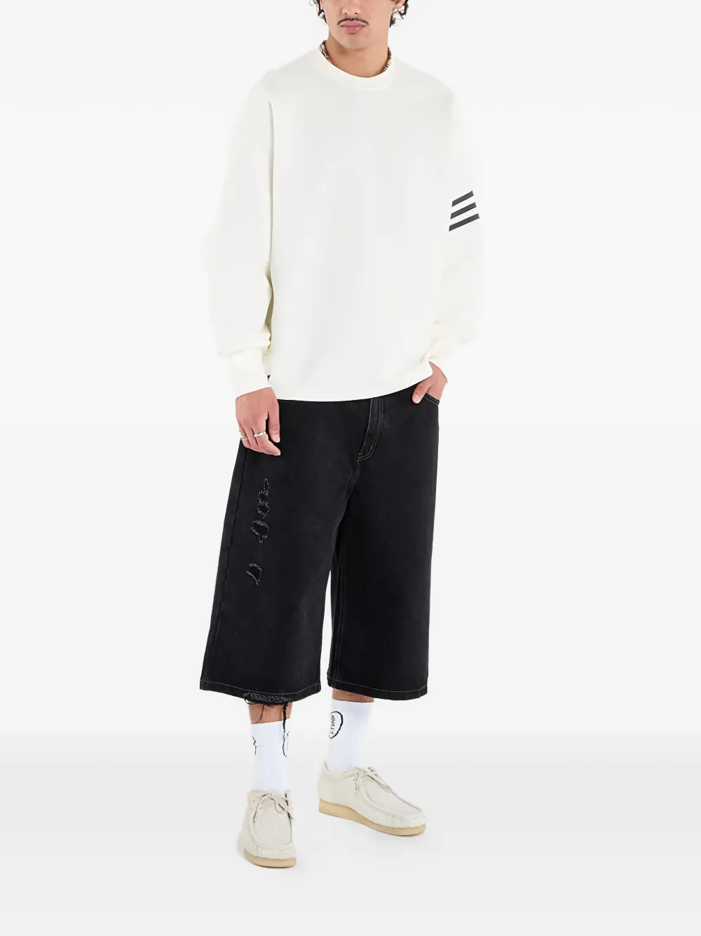 Adidas Neuclassics crew-neck sweatshirt - Beige